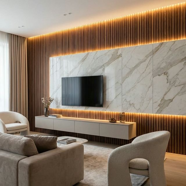 Habillage mural décoratif